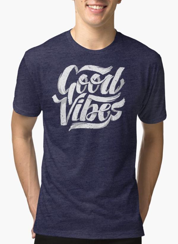 Good Vibes - Feel Good T-Shirt Purple T-shirt – YMG Diversity